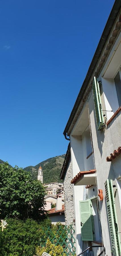 La Tiniera A Luceram - Maison Renovee 2023- Terrasse - Wifi - Village Des Creches Exterior foto